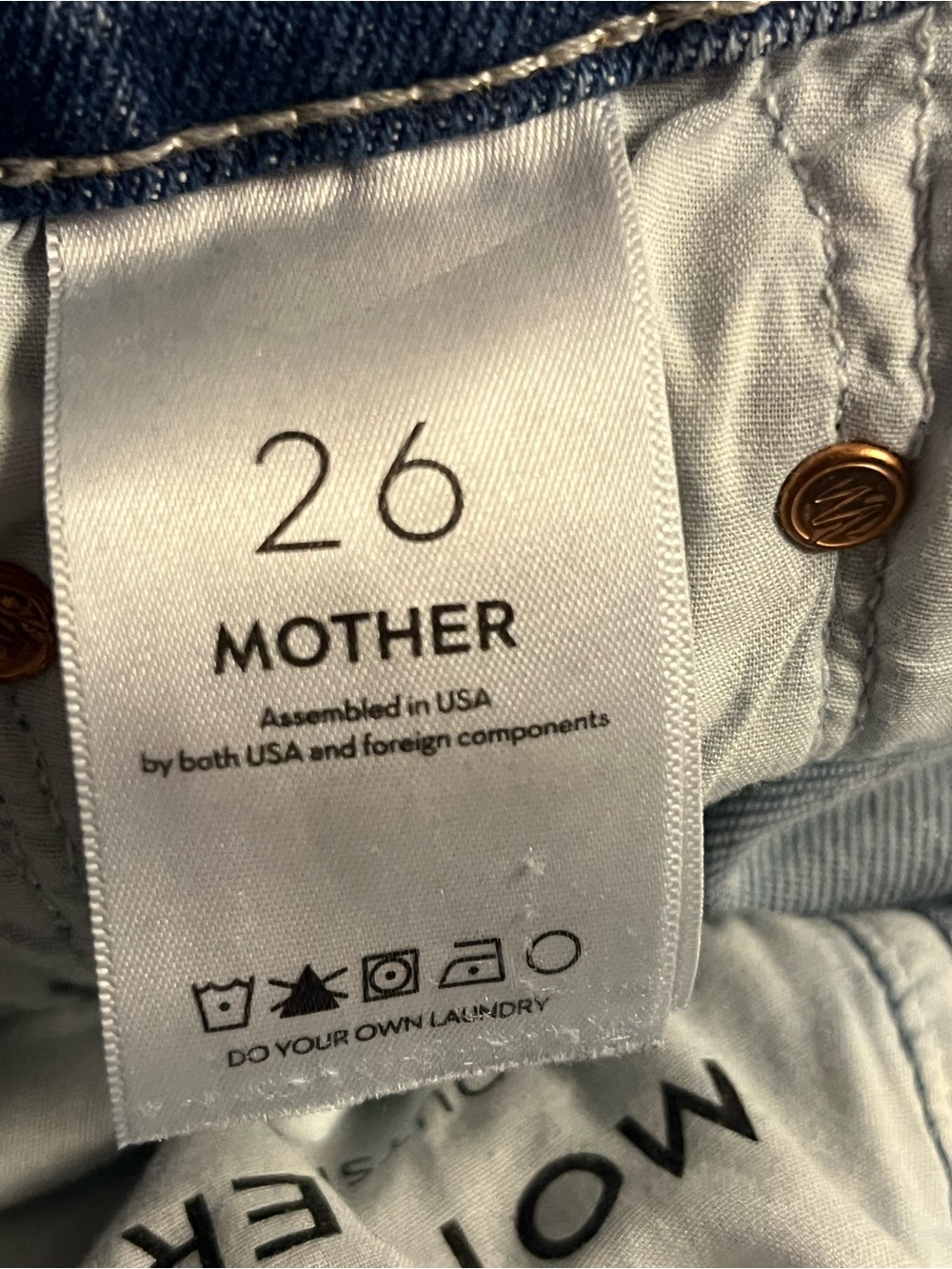 MOTHER JEANS ( The Outsider Sneak ) ๐๐๐๐๐๐๐๐๐๐๐๐ - Picture 3 of 7